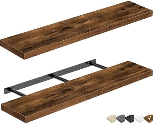 QEEIG Long Floating Shelves for Wall by QEEIG