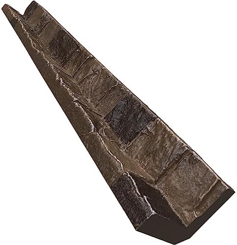 Universal Inside Corner for EverStone Faux Stone Siding Panels, Willow Peak - Image 5