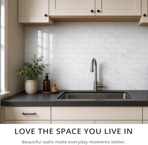 StyloVue 100 Pieces Peel and Stick Backsplash - Image 7