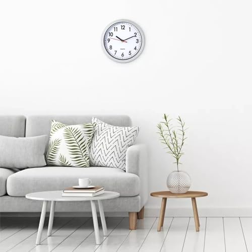 Wall Clock Large, Nonticking Decorative Classic Wall Clock Decorative, Battery - Image 7