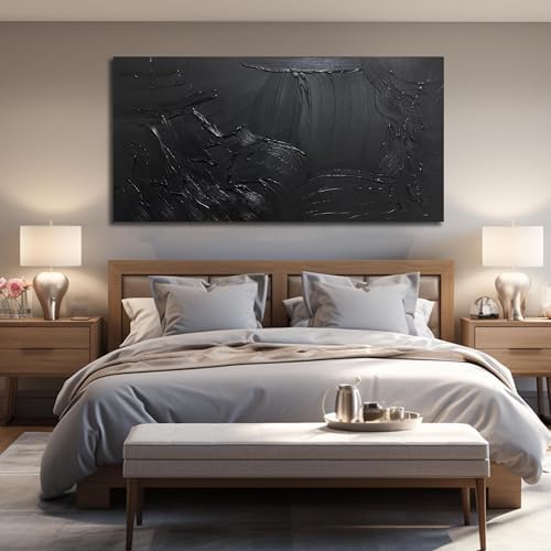 HUBOSKN Abstract Hand Painting Wall Art - Image 6