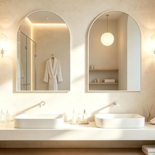 Wall Mounted Mirror, Arched Wall Mirror - Image 6
