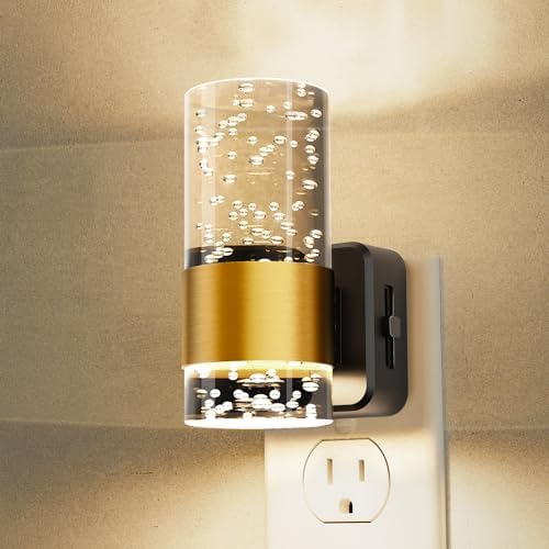 L LOHAS LED Night Lights Plug into wall, Soft Warm Night Light by LLOHASLED