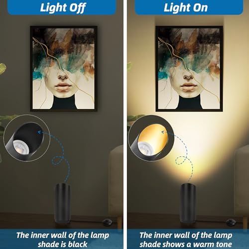Up Lights Indoor: 1 Pack 6W GU10 Floor Can Light - Image 3