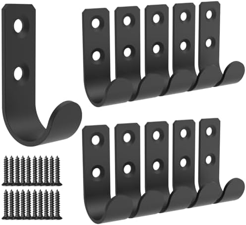 Hooks for Hanging Stainless Steel Heavy Duty Coat Hook Wall Hooks Robe Hanger by Aufuga
