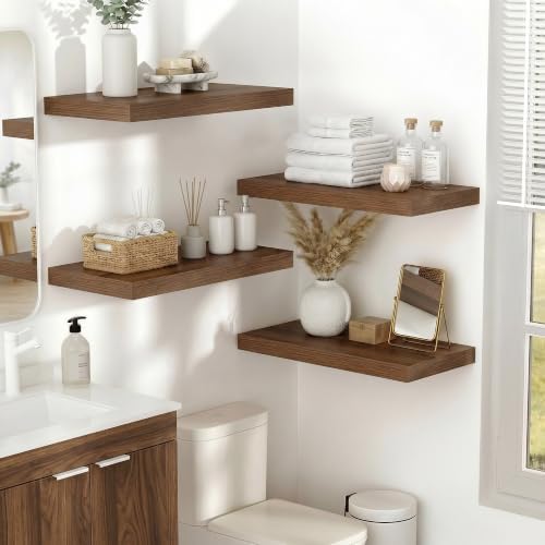 Vivelove 10 in Deep Floating Shelves 16” Set of 2 - Image 5