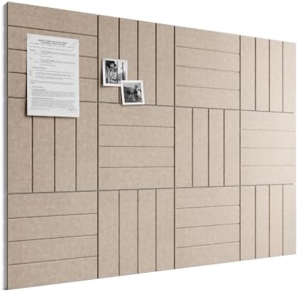 Bumusty 48" x 36" Large Cork Board Alternative by BUMUSTY