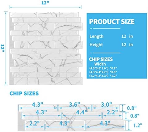 Art3d Stone Peel and Stick Backsplash - Image 4