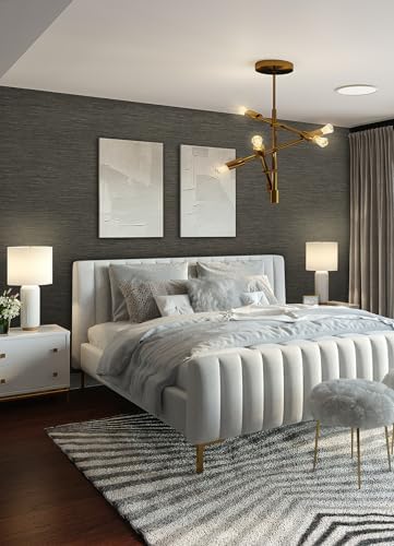 RoomMates Dimensional Grasscloth Peel and Stick Wallpaper - Image 3