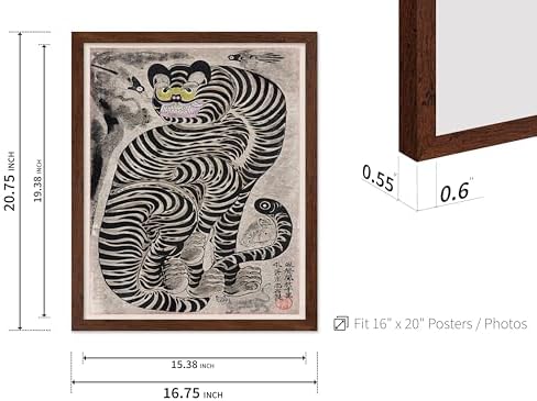 Poster Master Vintage Talismanic Tiger and Magpies Poster - Image 3