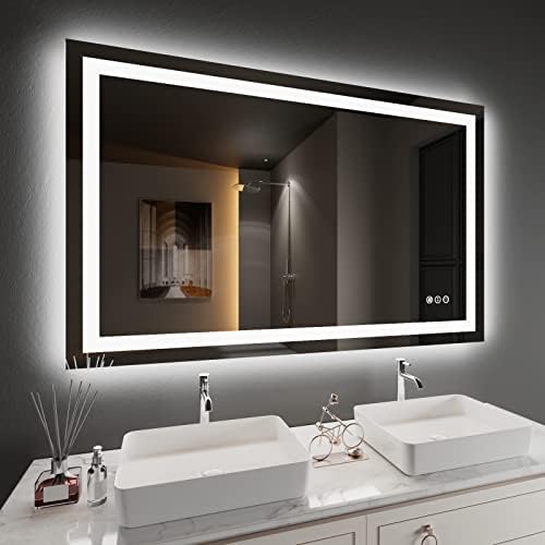Amorho LED Bathroom Mirror 48"X30" by Amorho