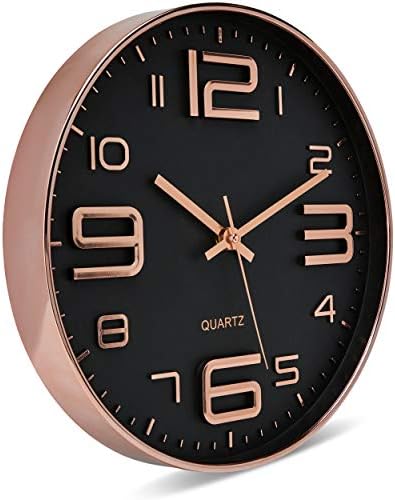 Bernhard Products Black Wall Clock - Image 2