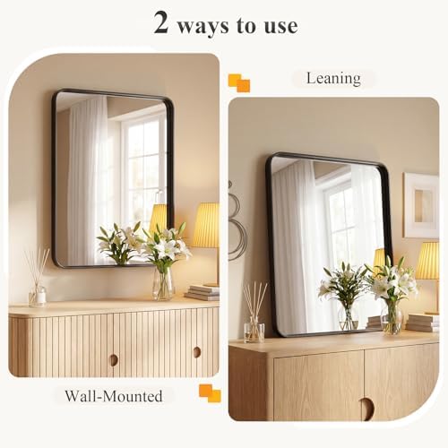Sweetcrispy Bathroom Mirror 36x24 Inch, Vanity Mirror - Image 5