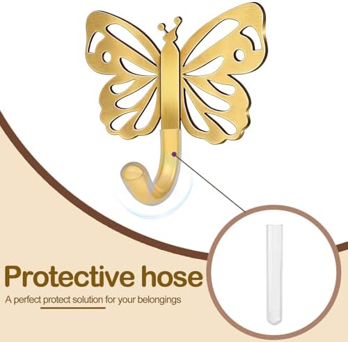Majewel Butterfly Heavy Duty Robe & Towel Hooks - Image 6