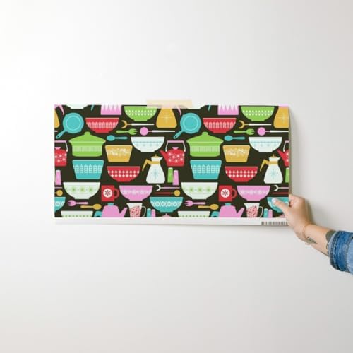 Spoonflower Vintage Kitchen Peel and Stick Removable Wallpaper - Image 7