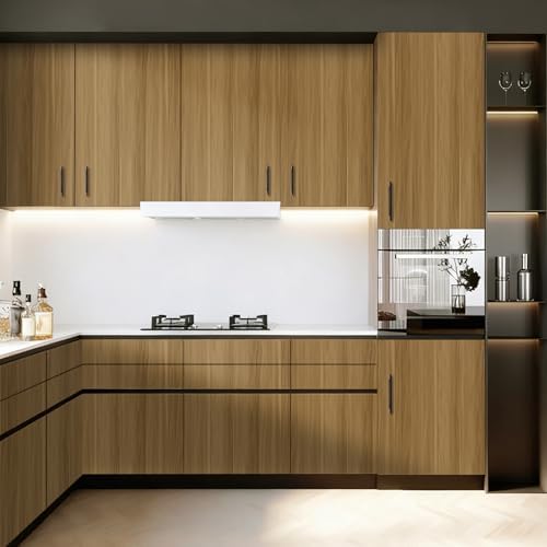 Wood Grain Contact Paper Peel and Stick Self Adhesive Light Brown Wallpaper - Image 5