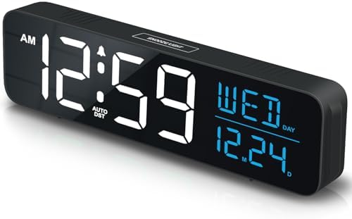 Peakeep Large Display Digital Alarm Clock by PEAKEEP