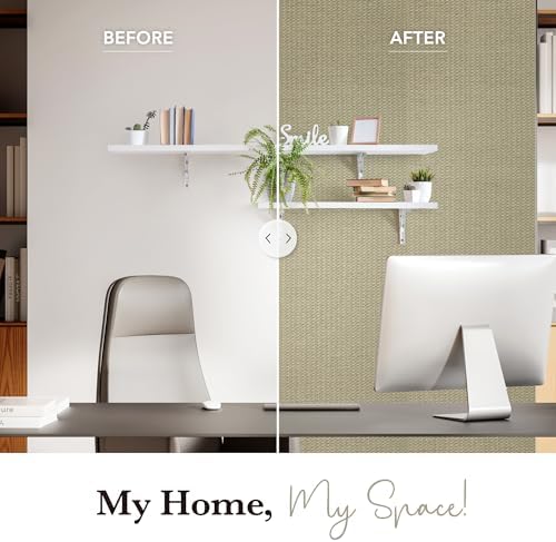 GoDear Design Faux Grasscloth Wallpaper - Image 6