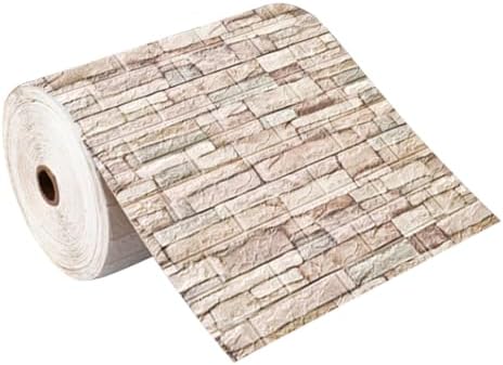 ECYC Ltd 3D Foam Brick Wall Panels, Faux Brick Peel and Stick 3D Foam Wallpaper by ECYC+Ltd