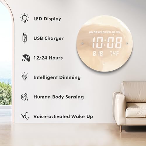 Digital LED Wall Clock for Home & Office - Image 2