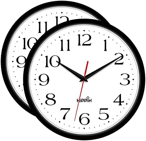HIPPIH 12 Inch Wall Clock by HIPPIH