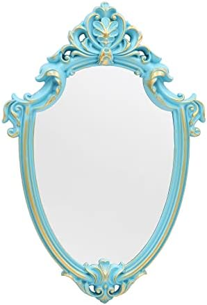 Eaoundm 16.5 x 11 inch Vintage Mirror Shield Shape by Eaoundm