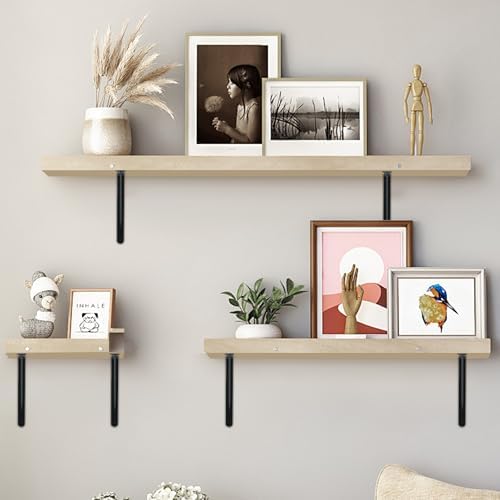16 Pack L24 x H 12" Black Heavy Duty Shelf Brackets - Image 6