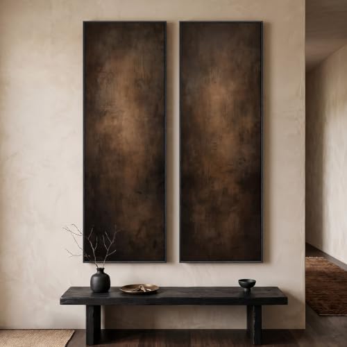 Large Framed Vertical Wall Art - Image 3