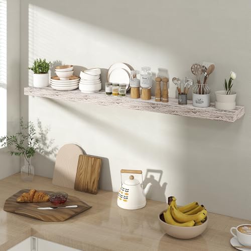 Acovy 48 Inch Floating Shelves for Wall 1 Pack, Wall Mounted Floating Shelf - Image 2
