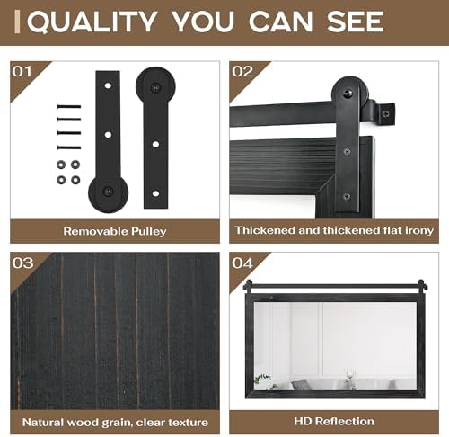COGOOD Farmhouse Bathroom Mirrors - Image 6