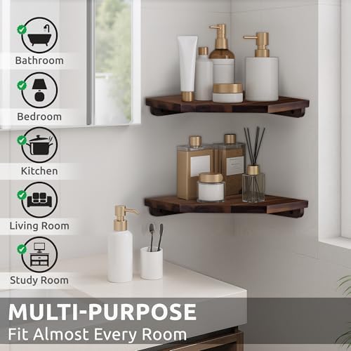 Demigo Hexagon Corner Floating Shelves - Image 7