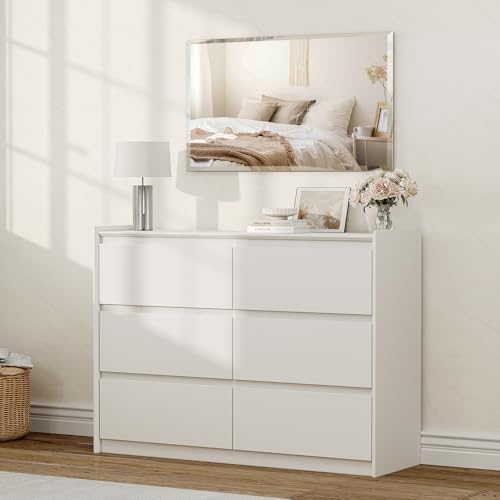 22"x30" Frameless Beveled Rectangular Bathroom Mirror - Image 6