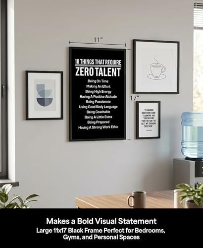 10 Things That Require Zero Talent Wall Art, Framed Print - Image 7