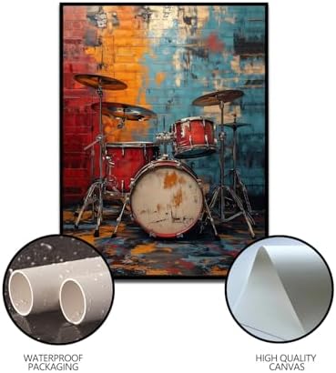 NCCXNCC 3 Graffiti Music Theme Poster Print Wall Art 16x24 inch Unframed - Image 5