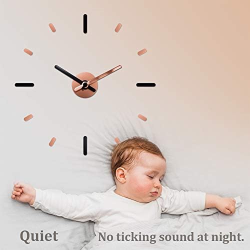 Presentime Large Frameless DIY Wall Clock - Image 3