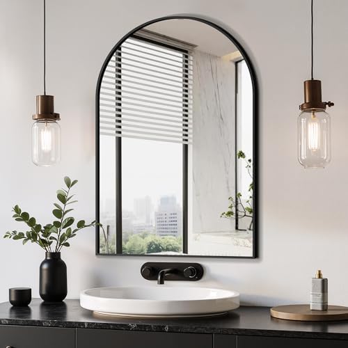 Delma Arched Bathroom Mirror by Delma