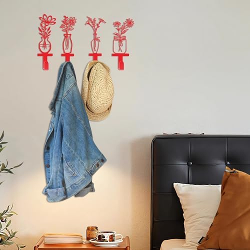Metal Flower Wall Hooks - Image 5