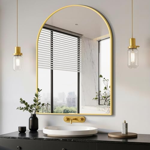 Delma Arched Bathroom Mirror by Delma