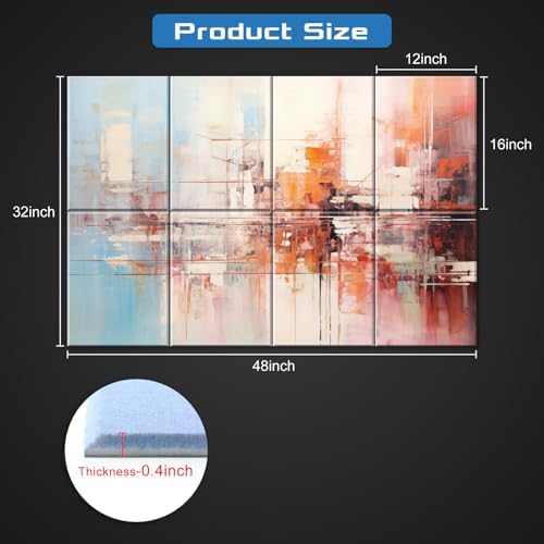 Decorative Acoustic Panels 8 Pack - Image 2