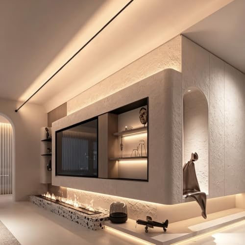 Skyline Steel Strip Light Linear Wall Lamp Strip Family Decoration by LiudefaLighting