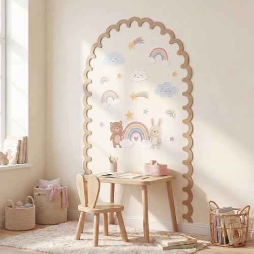 Novabright Unfinished Wood Arch Trim, 60 x 36 Inch - Image 5