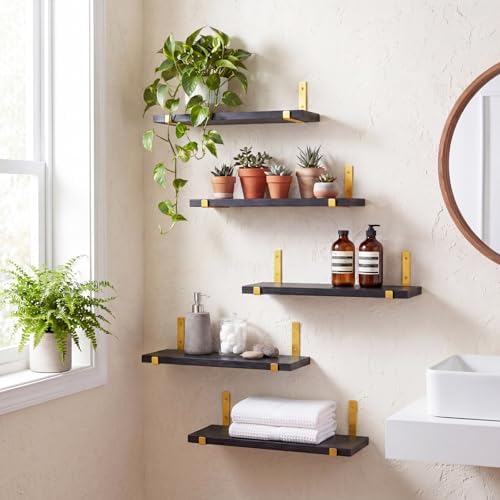 Fixwal Width 4.75 Inches Floating Wall Shelves - Image 2