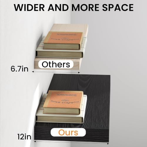 Fun Memories 48 Inch Floating Shelves, 2 Pack - Image 5