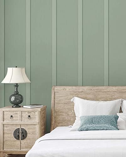 NextWall Faux Board and Batten Peel and Stick Wallpaper - Image 5