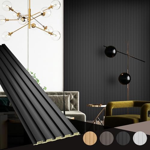 OUZUGIE WPC Acoustic Slat Wall Paneling by OUZUGIE