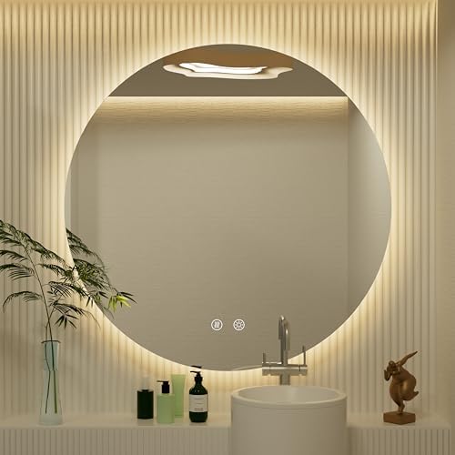 30 inch Round LED Mirror for Bathroom by JSneijder