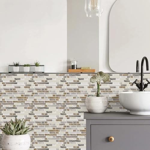 STICKGOO Peel and Stick Wall Tile Self-Adhesive Backsplash Thicker Design - Image 3