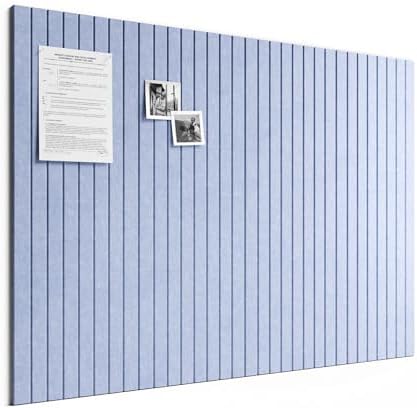 Bumusty 48"x 36" Large Felt Bulletin Board Tiles by BUMUSTY