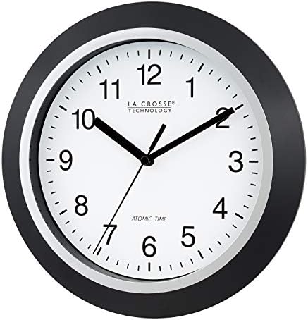 La Crosse Technology WT-3102B 10-Inch WWVB Self-set Analog Wall Clock and - Image 2