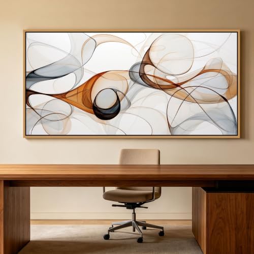 KLAKLA Abstract Wall Art Framed Modern Picture - Image 5